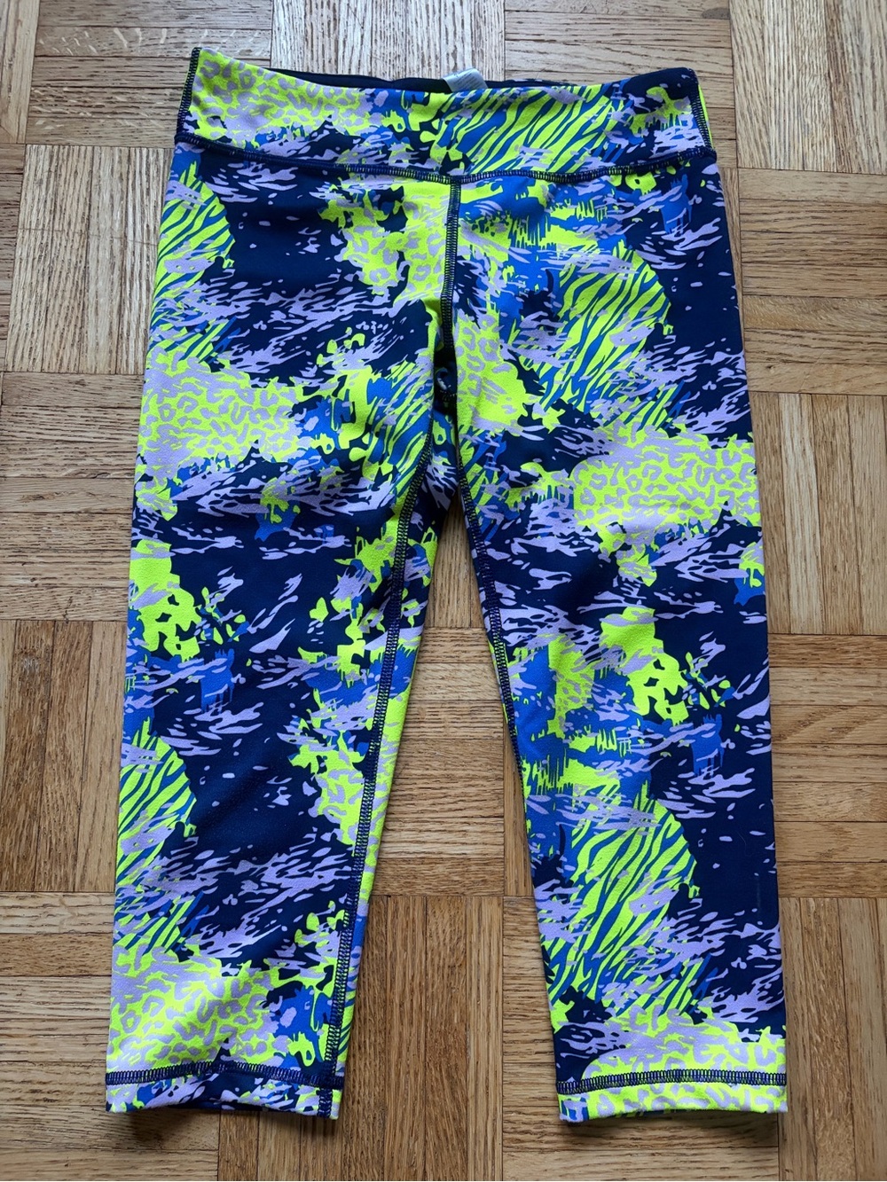 Ivivva (Girls Lulu) Rhythmic Crop Leggings Size 14